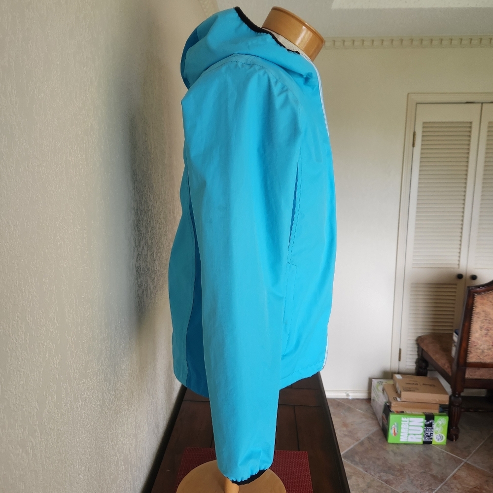 Killtec Girls Hooded Wind Rain Jacket Breathable Size 16 - Picture 3 of 16